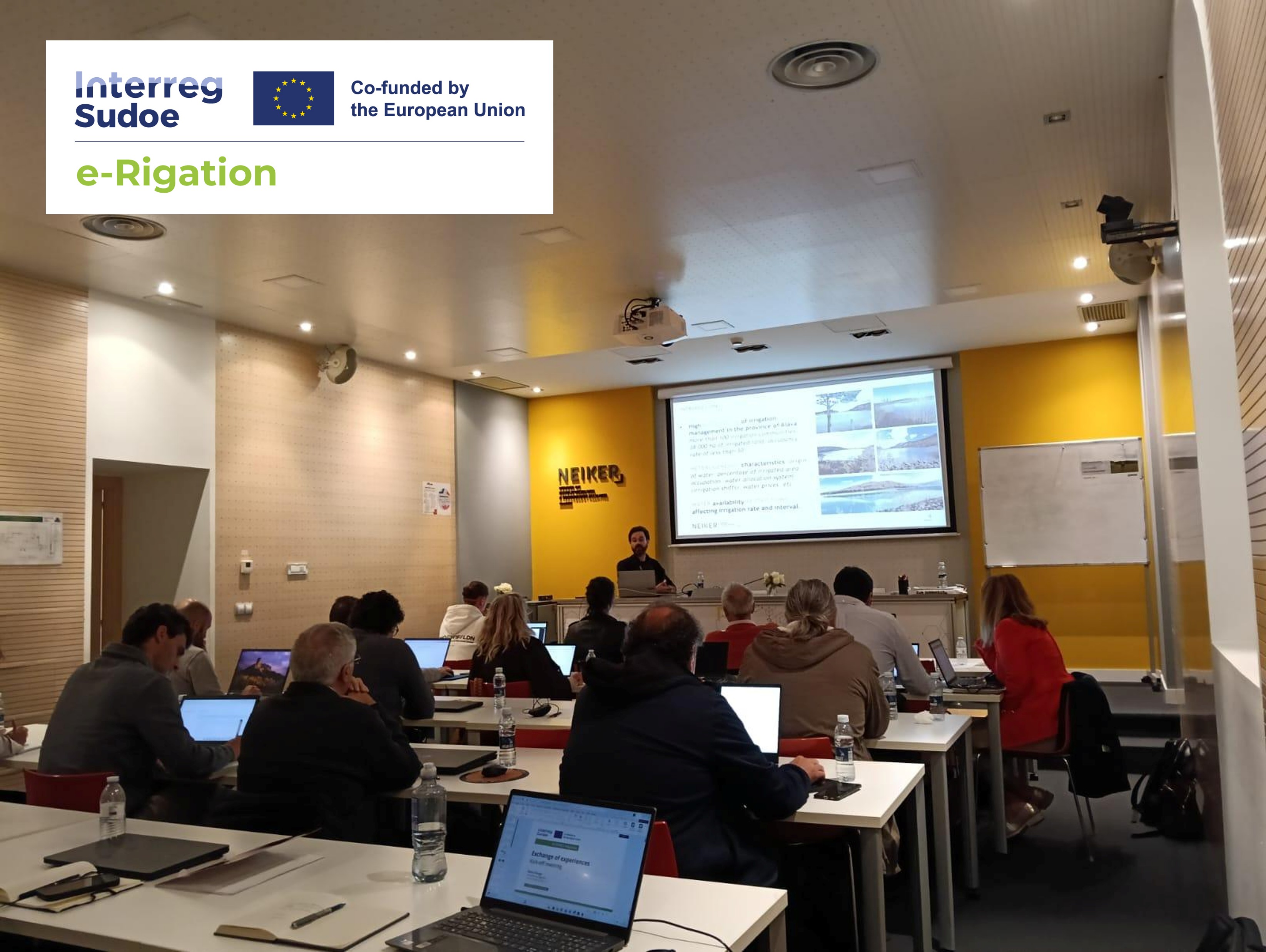 La Comunidad mejora la eficiencia del uso del agua en la agricultura mediante una red de estaciones meteorológicas virtuales