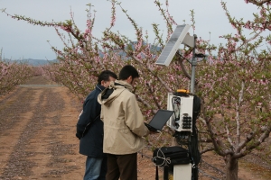 Noticia La Verdad: El Imida instala una estación agrometeorológica en el paraje de Tébar